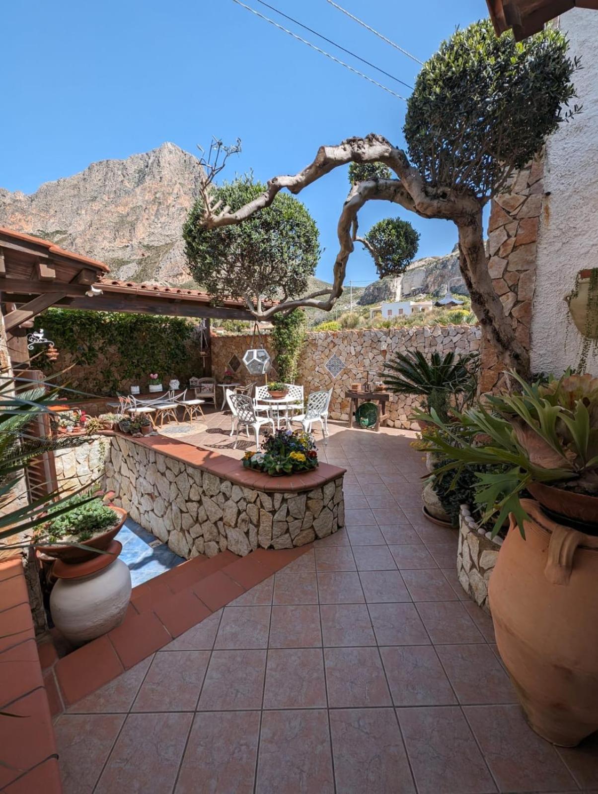 Villa Baia di Cornino Custonaci Esterno foto