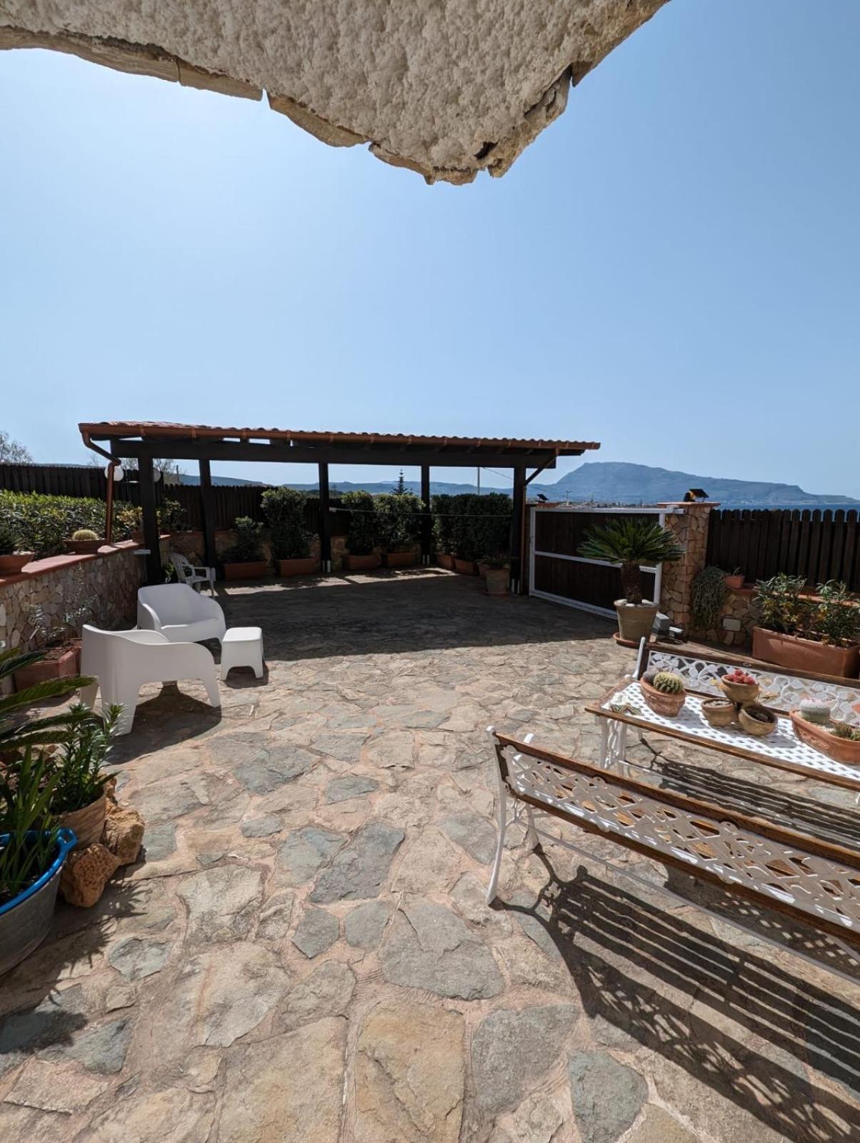 Villa Baia di Cornino Custonaci Esterno foto