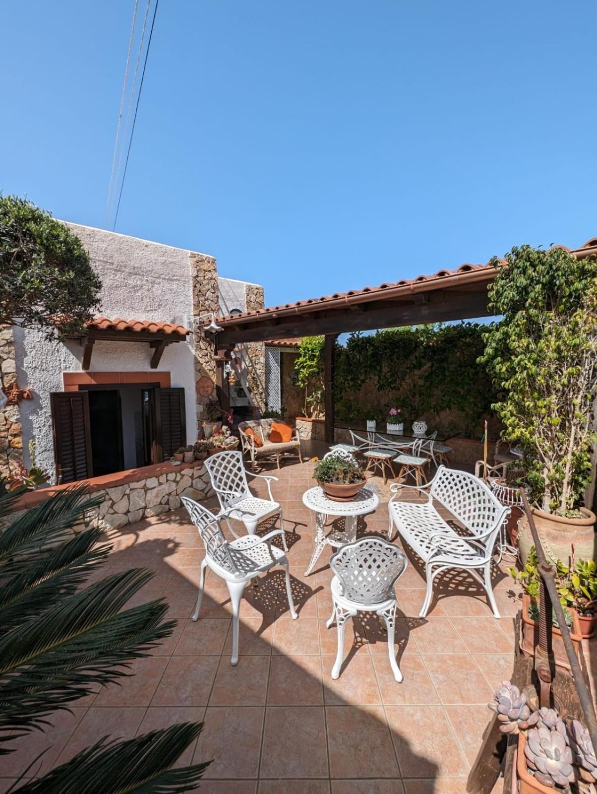 Villa Baia di Cornino Custonaci Esterno foto