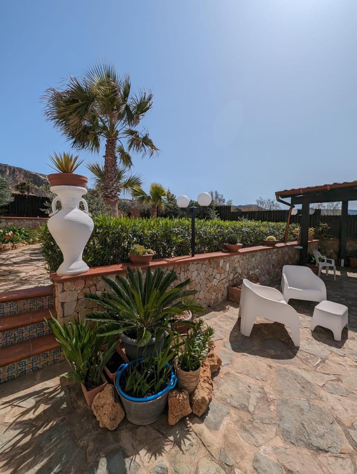 Villa Baia di Cornino Custonaci Esterno foto